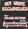 Frans Peters en Het Sterrenteam Het Grote Reclamelied album cover