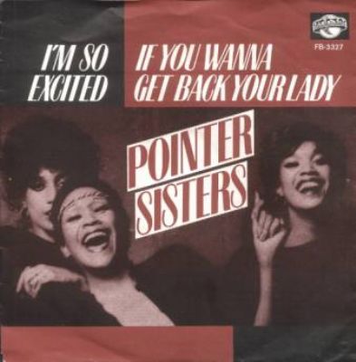 Pointer Sisters I'm So Excited album cover