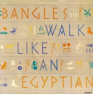 Bangles Walk Like An Egyptian album cover