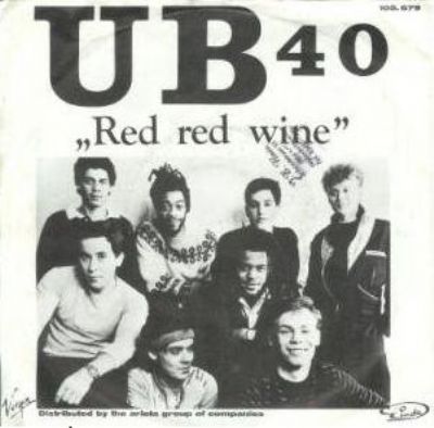 UB40 Red Red Wine album cover