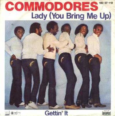 Commodores Lady (You Bring Me Up) album cover