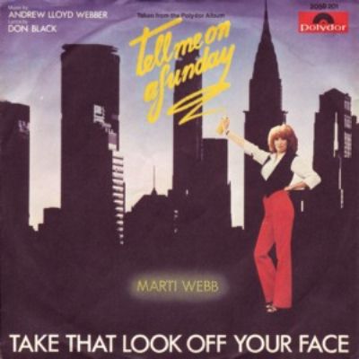 Marti Webb Take That Look Off Your Face album cover