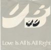 UB40 Love Is All Is Allright album cover
