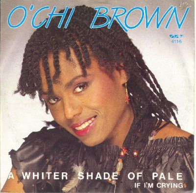 O'chi Brown A Whiter Shade Of Pale album cover