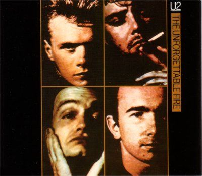 U2 The Unforgettable Fire album cover