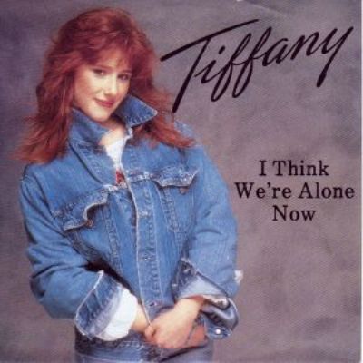 Tiffany I Think We're Alone Now album cover