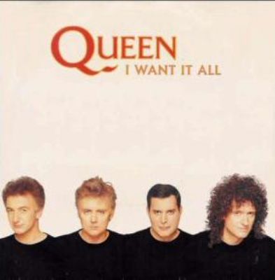 Queen I Want It All album cover