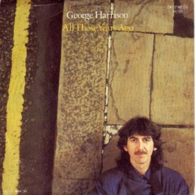 George Harrison All Those Years Ago album cover