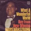 Louis Armstrong What A Wonderful World album cover