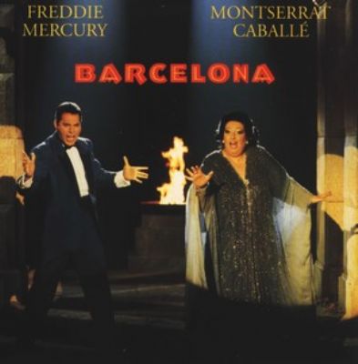 Freddie Mercury & Montserrat Caballé Barcelona album cover