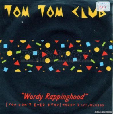 Tom Tom Club Wordy Rappinghood album cover